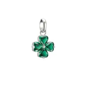Thomas Sabo Silver Charm Pendant Four Leaf Clover