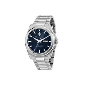 Maserati Velocita 41mm Automatic 3H Blue Dial Watch