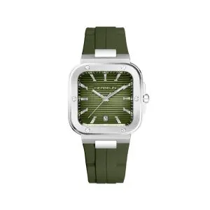 Hereblin Cap Camarat Khaki Green Gents Watch