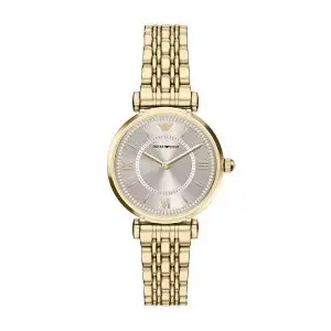 Armani Gianni T-Bar Gold Plated Ladies Watch