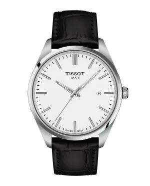 Tissot PR100 Black Leather Strap 40mm