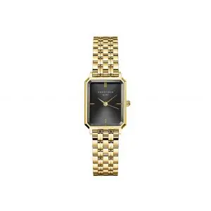 Rosefield Octagon XS Black Dial Watch