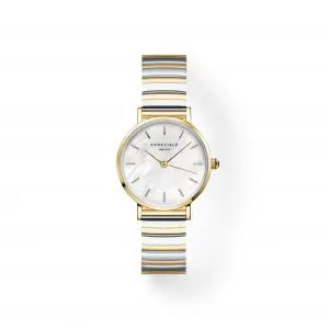Rosefield Small Edit Two Tone Watch