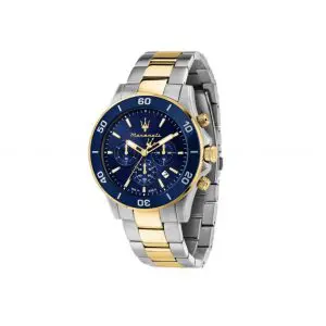 Maserati Competizione 43mm Chronograph Two Tone Watch