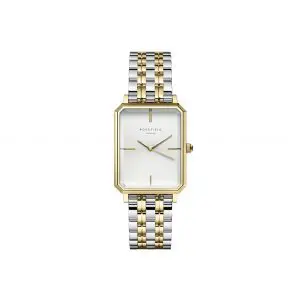 Rosefield Octagon Two Tone Watch
