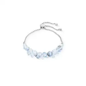 Coeur de Lion Dancing Crystals Silver Bracelet