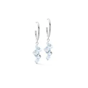 Coeur de Lion Silver Crystal Dancing Crystals Earrings