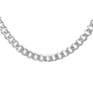 Sterling Silver Flat Curb Chain