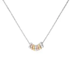 3-Colour Rings Prince of Wales Pendant