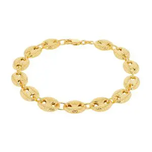 Gold Plated Speckled Gucci Bracelet