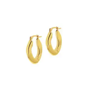 Gold Plated Creole Earring
