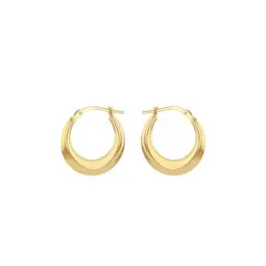 Gold Bonded Creole Earring