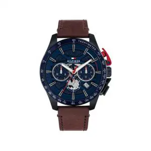 Tommy Hilfiger Bank Gents Chonograph Leather Watch