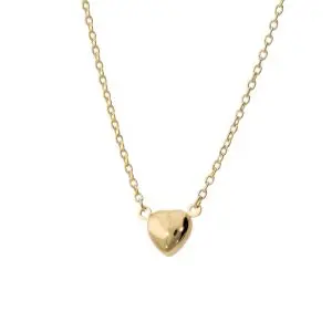 9k Gold Mini Heart Necklace
