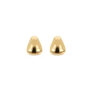 Bronzallure Golden Polished Huggie Earring