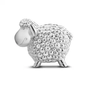 Newbridge Silverplated Sheep Money Box