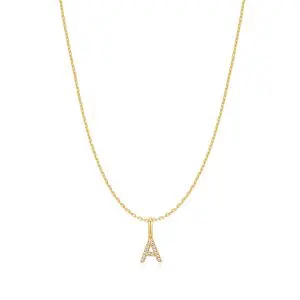 Ania Haie Gold Initial Pendant