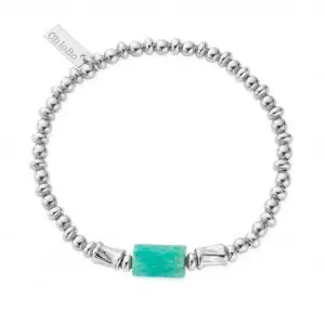 ChloBo Silver Balance Spirit Stone Bracelet
