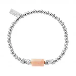ChloBo Silver Love Spirit Stone Bracelet