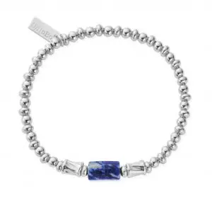 ChloBo Silver Guidance Spirit Stone Bracelet