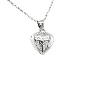 First Communion Heart Locket