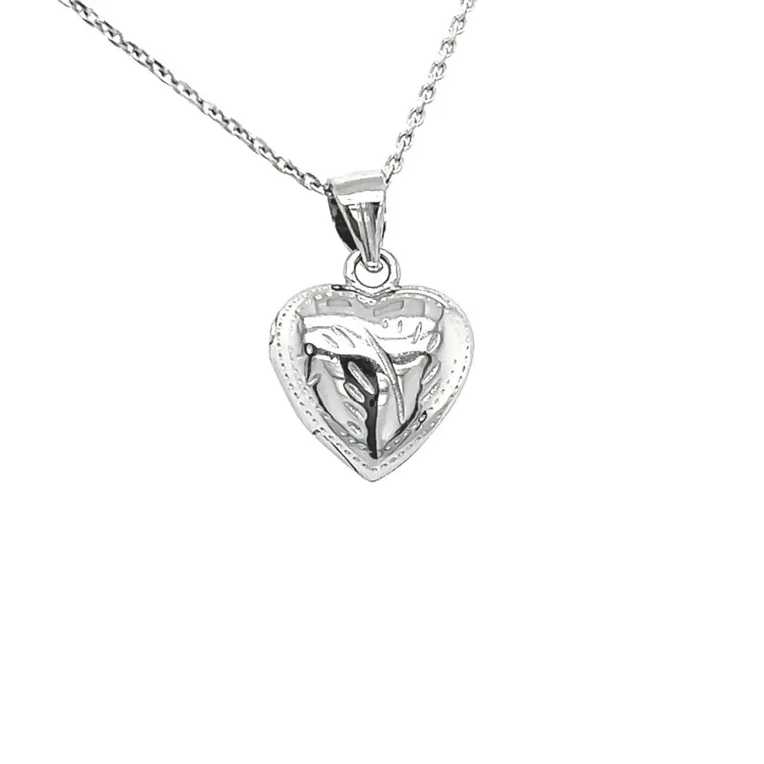 First Communion Heart Locket