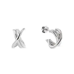Tommy Hilfiger Steel Nautical Knot Earrings