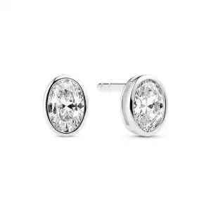 Sif Jakobs Silver Sardinien Ovale Earrings