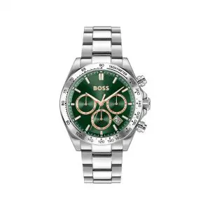 BOSS Hero 2.0 Chronograph Green Dial Watch