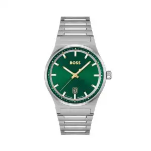 BOSS Candor Green Dial Quartz Watch