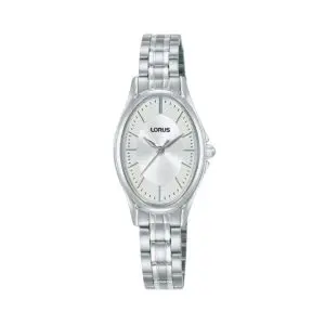 Lorus Ladies Oval Silver Dial Watch