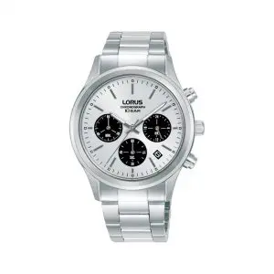 Lorus Chronograph Silver Dial Gents Watch