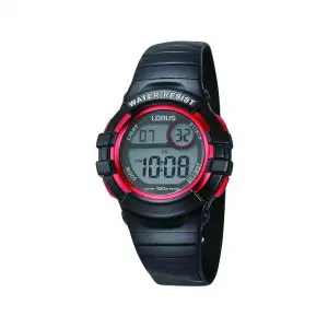 Lorus Digital Kids 32mm Silicon Strap Watch