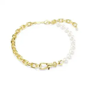 Swarovski Idyllia Carabiner Pearl Necklace