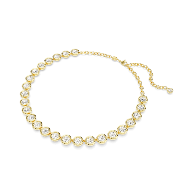 Swarovski Imber Tennis Necklace in Gold - Image 2