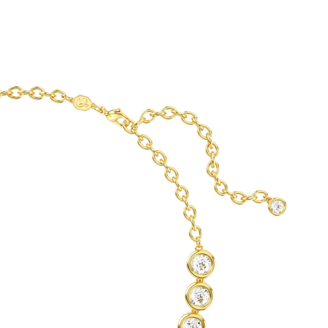 Swarovski Imber Tennis Necklace in Gold - Image 3