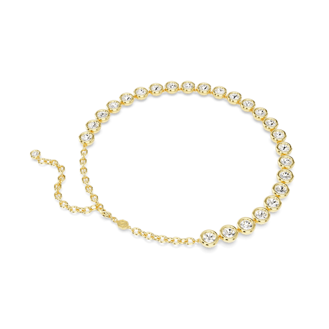 Swarovski Imber Tennis Necklace in Gold - Image 4