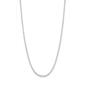 Mens Sterling Silver Curb Chain 18"