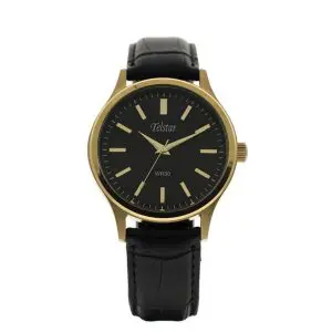 Telstar Mens Watch Black Dial