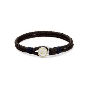 Tommy Hilfiger Nautical Brown Leather Bracelet