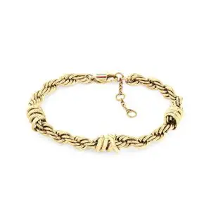 Tommy Hilfiger Ladies Gold Twist Bracelet