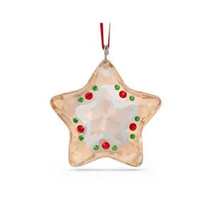Swarovski Holiday Cheers Gingerbread Star Ornament