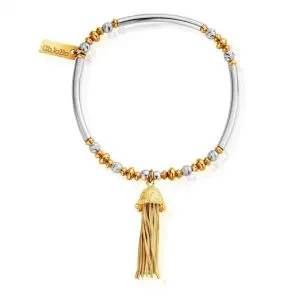 ChloBo Mixed Metal True Love Tassel Bracelet