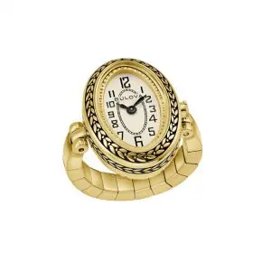 Bulova Limited Edition Archive Series Art Deco Ring