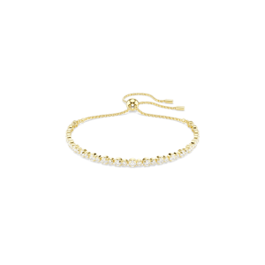 Swarovski Matrix Gold Plated Tennis Bracelet