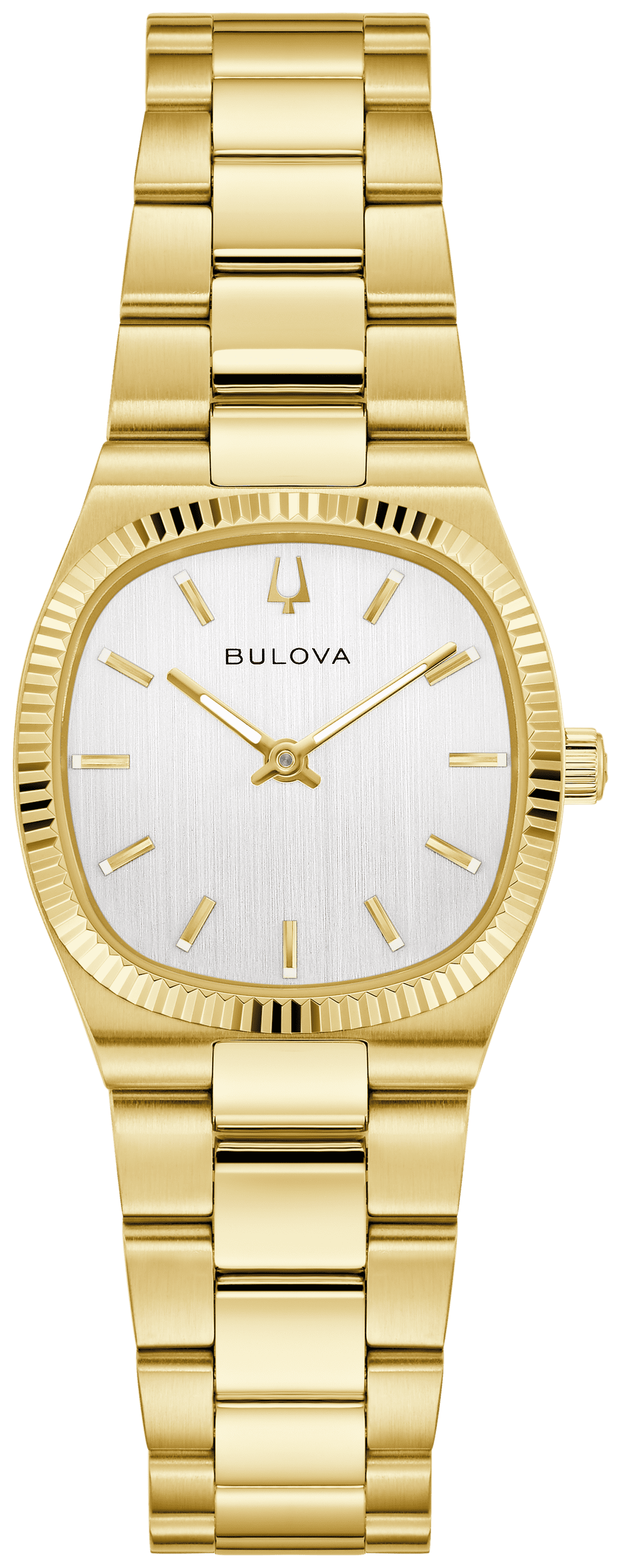 Bulova Ladies Gold Plated Mini Super Seville Watch