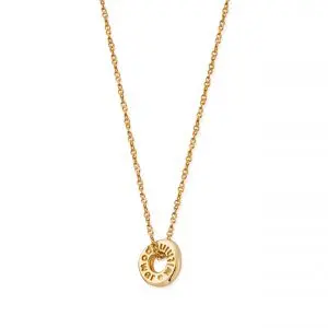 ChloBo Gold Tiwsted Rope Chain Power Within Necklace