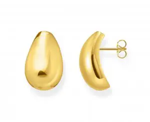 THOMAS SABO Gold-Plated Drop Shape Earrings