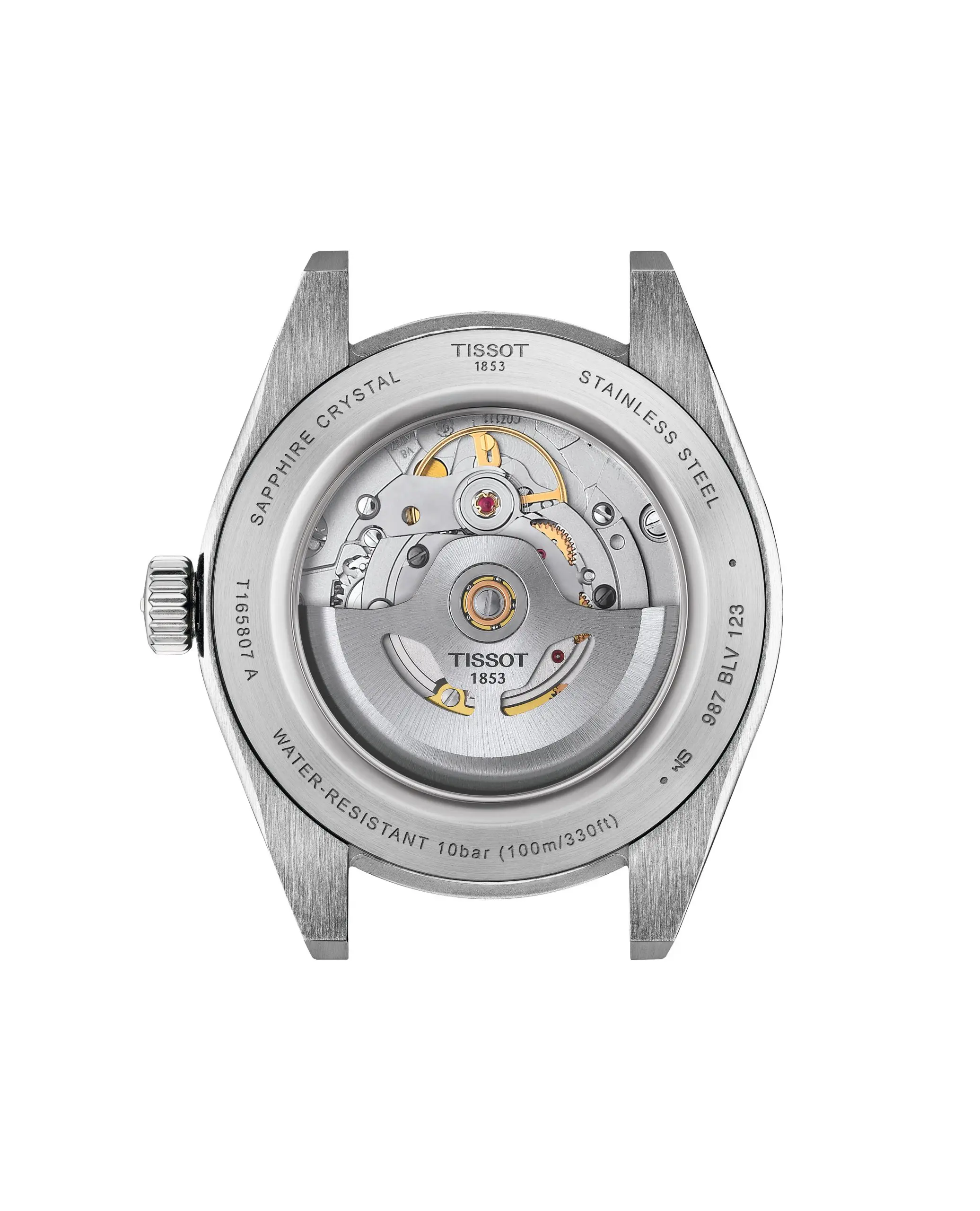 Tissot Gentleman 38mm Powermatic Blue Dial Watch - Image 3