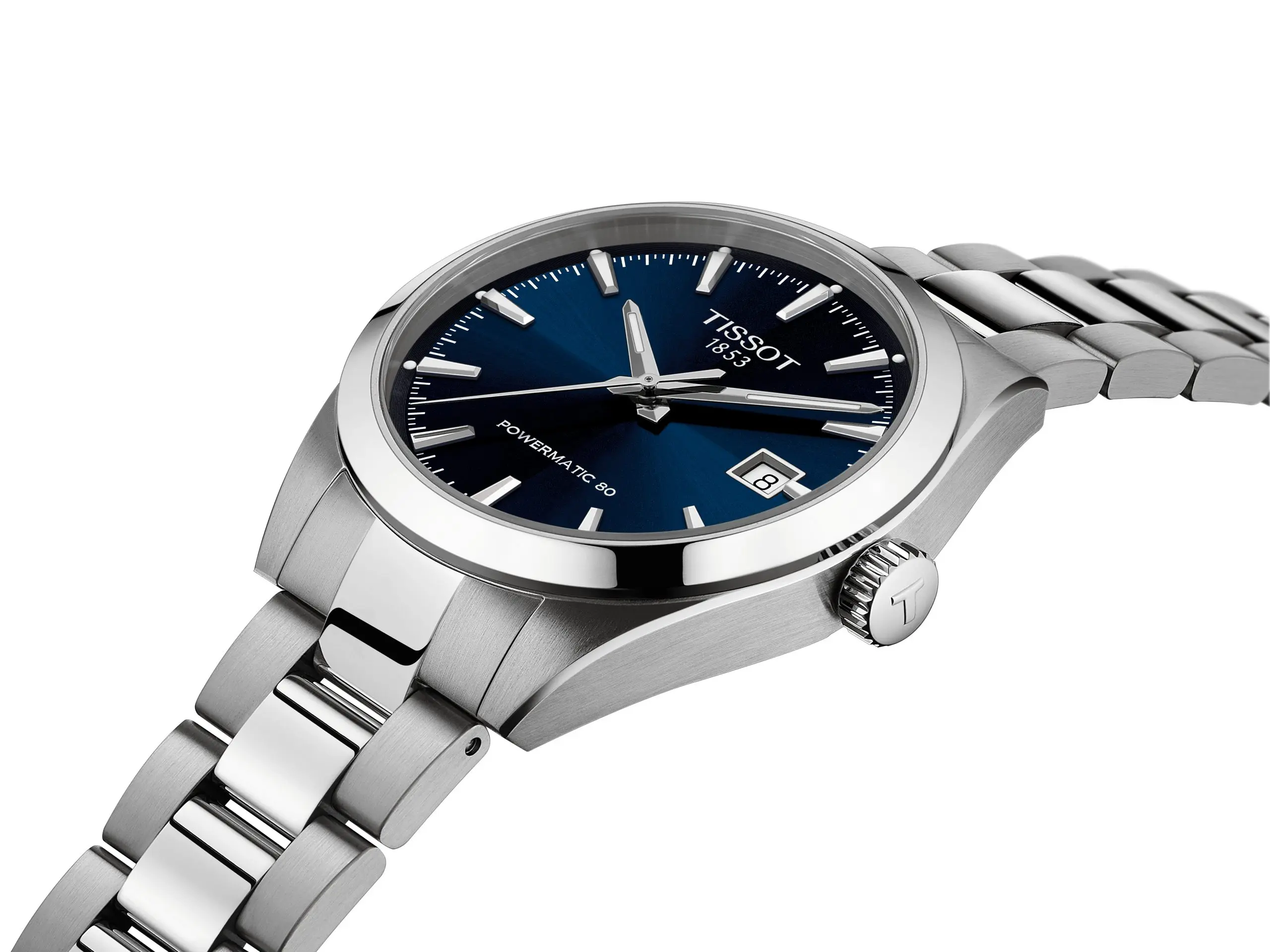 Tissot Gentleman 38mm Powermatic Blue Dial Watch - Image 2